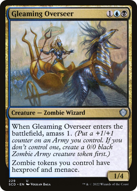 Gleaming Overseer\nStarter Commander Decks\nSingle\nMagic The Gathering