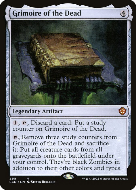 Grimoire of the Dead\nStarter Commander Decks\nSingle\nMagic The Gathering