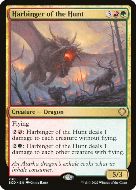Harbinger of the Hunt\nStarter Commander Decks\nSingle\nMagic The Gathering