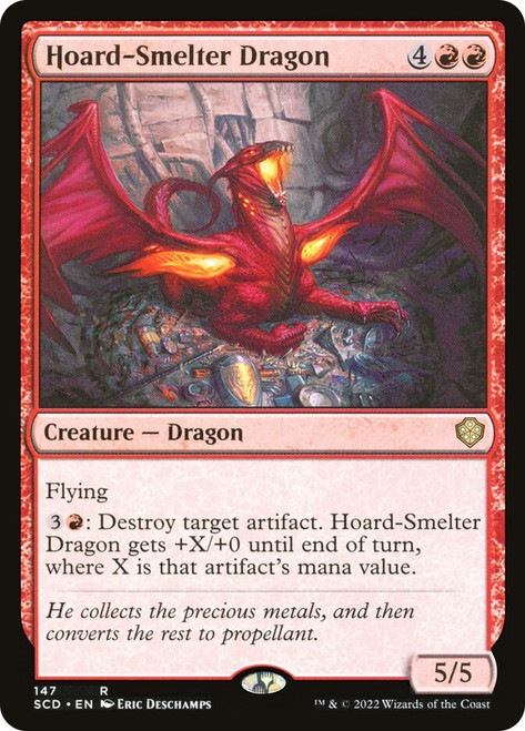 Hoard-Smelter Dragon\nStarter Commander Decks\nSingle\nMagic The Gathering