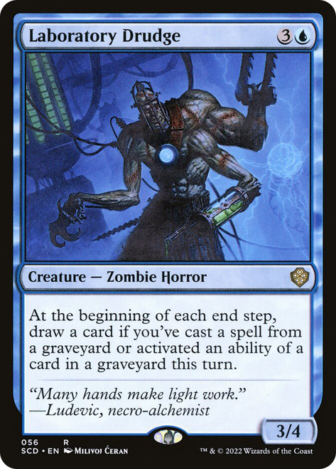 Laboratory Drudge\nStarter Commander Decks\nSingle\nMagic The Gathering