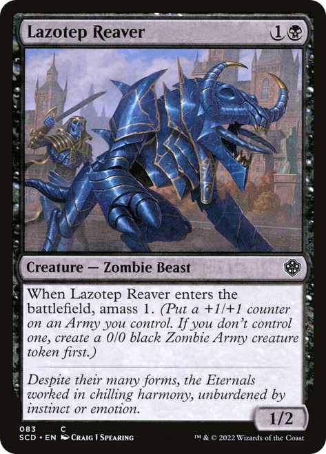 Lazotep Reaver\nStarter Commander Decks\nSingle\nMagic The Gathering