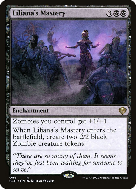 Liliana's Mastery\nStarter Commander Decks\nSingle\nMagic The Gathering