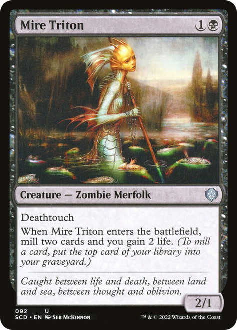 Mire Triton\nStarter Commander Decks\nSingle\nMagic The Gathering