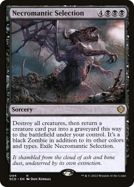 Necromantic Selection\nStarter Commander Decks\nSingle\nMagic The Gathering