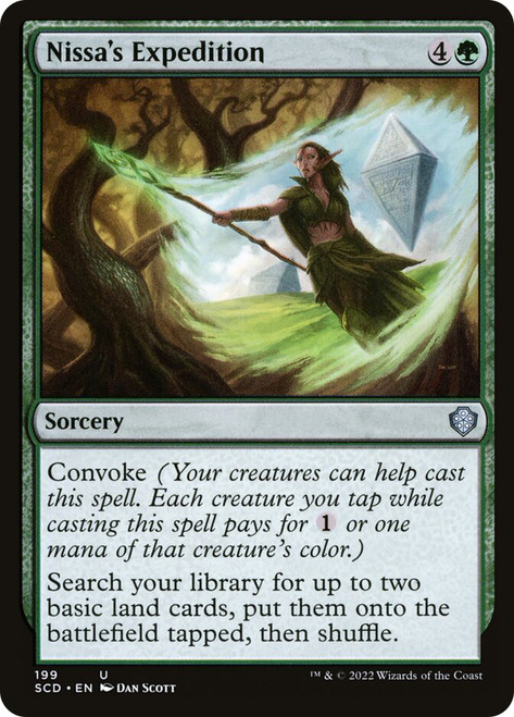 Nissa's Expedition\nStarter Commander Decks\nSingle\nMagic The Gathering
