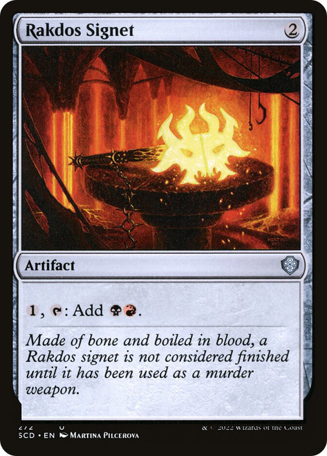 Rakdos Signet\nStarter Commander Decks\nSingle\nMagic The Gathering