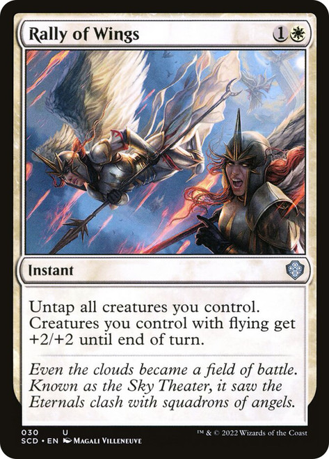 Rally of Wings\nStarter Commander Decks\nSingle\nMagic The Gathering