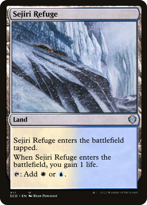 Sejiri Refuge\nStarter Commander Decks\nSingle\nMagic The Gathering