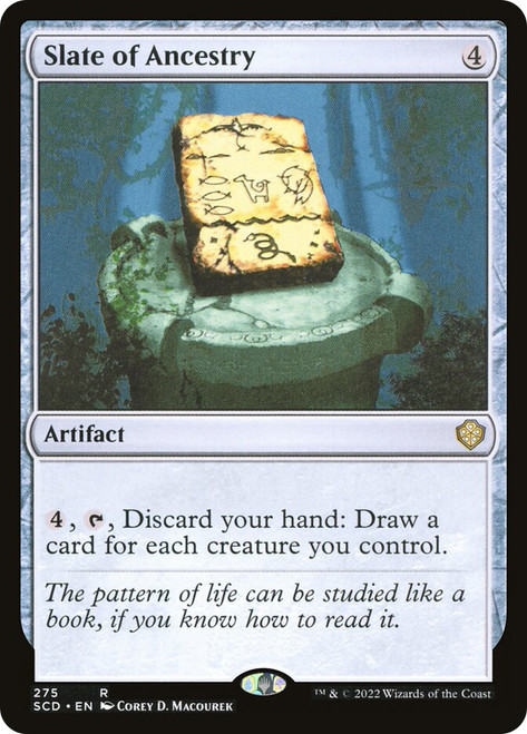 Slate of Ancestry\nStarter Commander Decks\nSingle\nMagic The Gathering