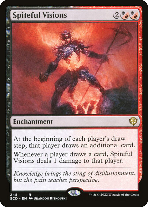 Spiteful Visions\nStarter Commander Decks\nSingle\nMagic The Gathering