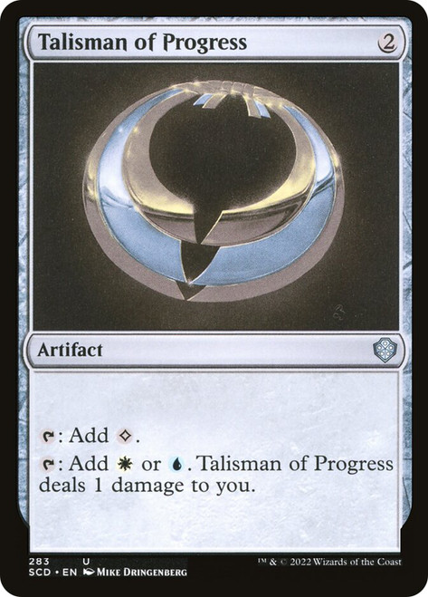 Talisman of Progress\nStarter Commander Decks\nSingle\nMagic The Gathering