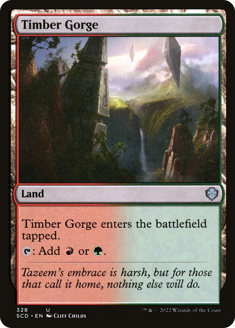 Timber Gorge\nStarter Commander Decks\nSingle\nMagic The Gathering