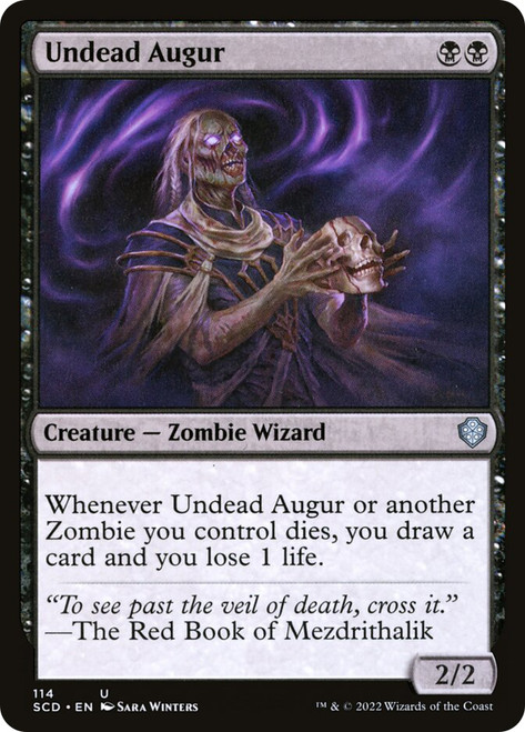Undead Augur\nStarter Commander Decks\nSingle\nMagic The Gathering