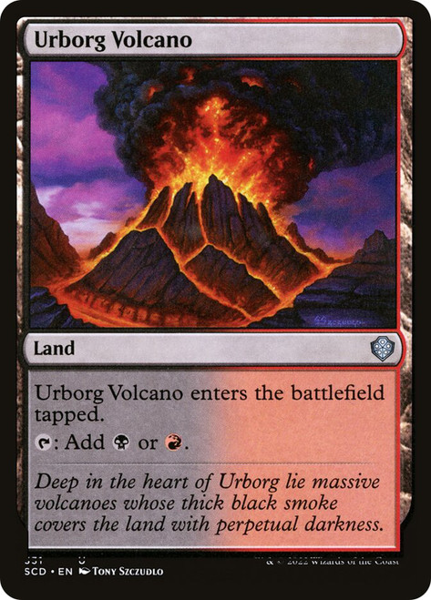 Urborg Volcano\nStarter Commander Decks\nSingle\nMagic The Gathering