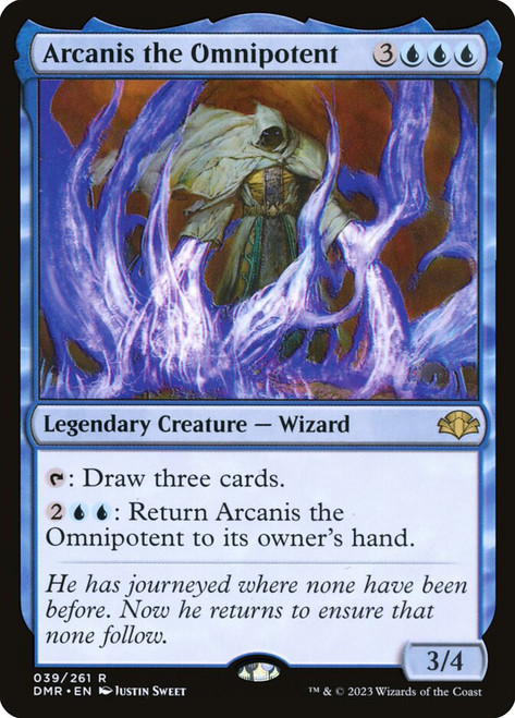 Arcanis the Omnipotent\nDominaria Remastered\nSingle\nMagic The Gathering