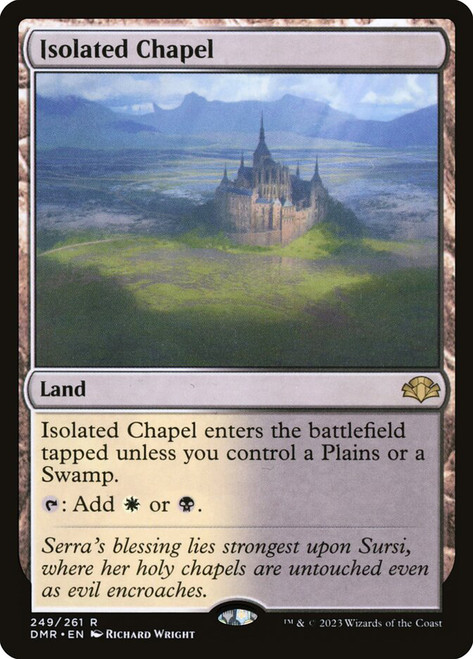 Isolated Chapel\nDominaria Remastered\nSingle\nMagic The Gathering