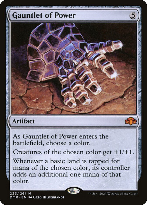 Gauntlet of Power\nDominaria Remastered\nSingle\nMagic The Gathering