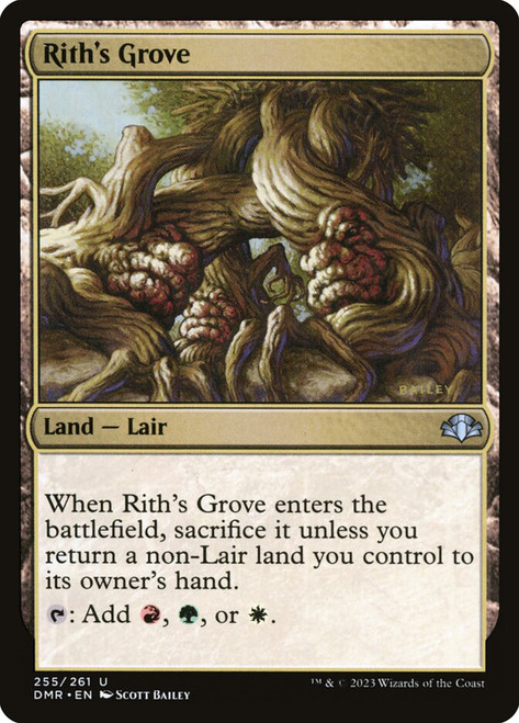 Rith's Grove\nDominaria Remastered\nSingle\nMagic The Gathering