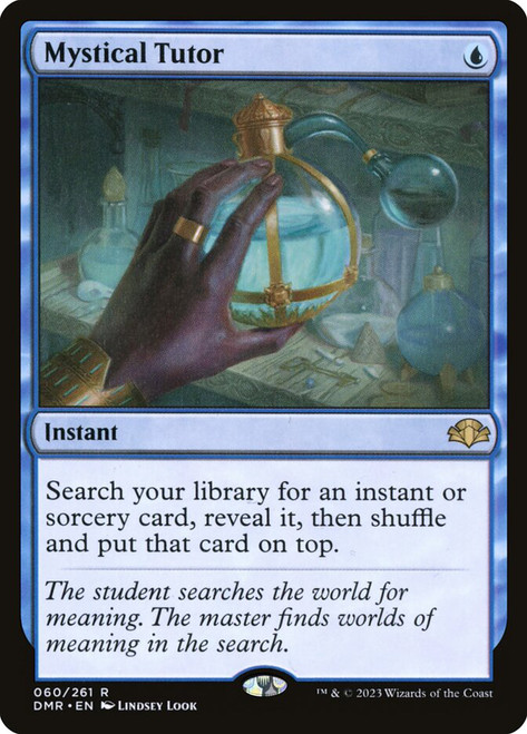 Mystical Tutor\nDominaria Remastered\nSingle\nMagic The Gathering