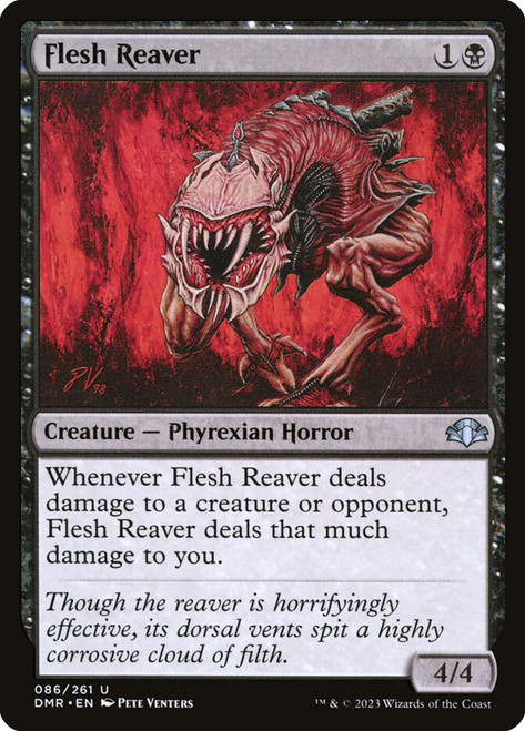 Flesh Reaver\nDominaria Remastered\nSingle\nMagic The Gathering