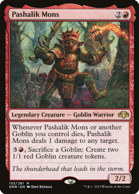 Pashalik Mons\nDominaria Remastered\nSingle\nMagic The Gathering