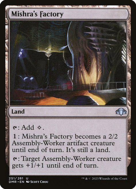 Mishra's Factory\nDominaria Remastered\nSingle\nMagic The Gathering