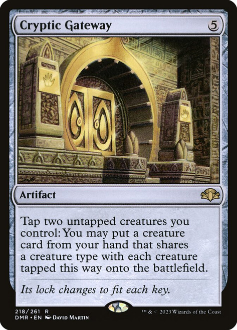 Cryptic Gateway\nDominaria Remastered\nSingle\nMagic The Gathering
