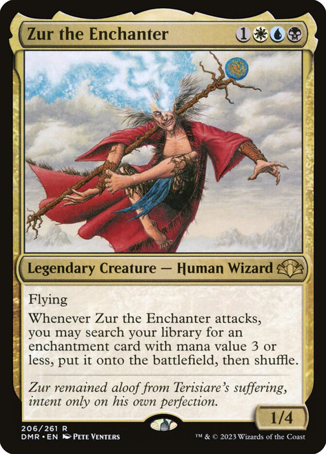 Zur the Enchanter\nDominaria Remastered\nSingle\nMagic The Gathering