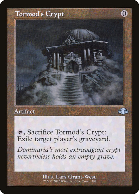 トーモッドの墓所/Tormod's Crypt TSB旧枠英語foil Foil】□旧枠□《トーモッドの墓所/Tormod's Crypt》[TSB