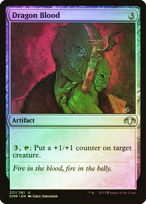 Dragon Blood\nDominaria Remastered\nSingle\nMagic The Gathering