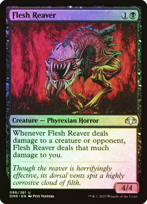 Flesh Reaver\nDominaria Remastered\nSingle\nMagic The Gathering
