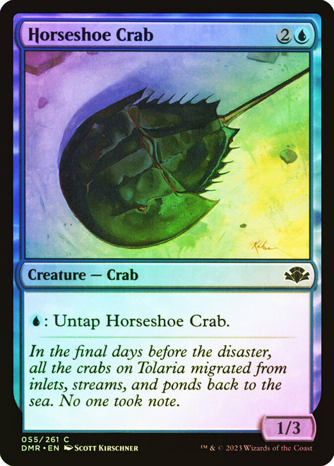 Horseshoe Crab\nDominaria Remastered\nSingle\nMagic The Gathering