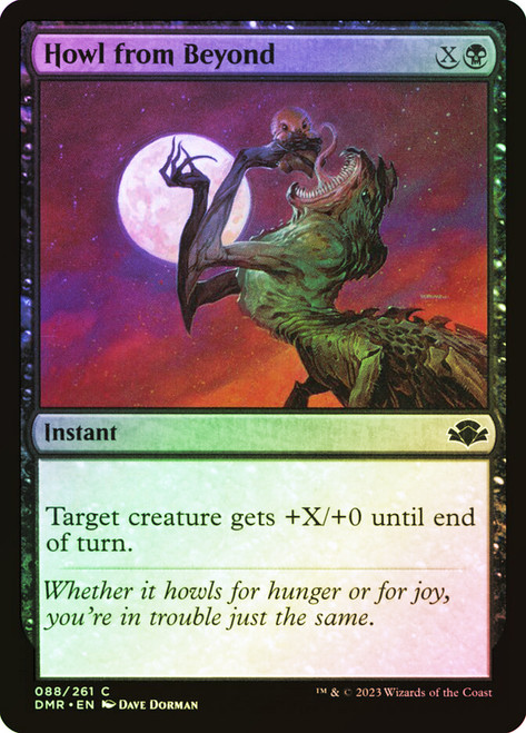 Howl from Beyond\nDominaria Remastered\nSingle\nMagic The Gathering