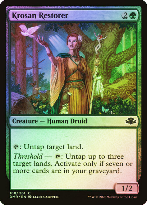 Krosan Restorer\nDominaria Remastered\nSingle\nMagic The Gathering