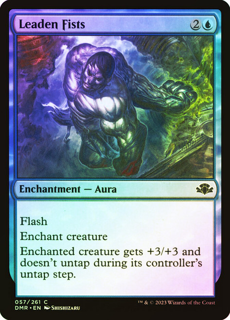 Leaden Fists\nDominaria Remastered\nSingle\nMagic The Gathering