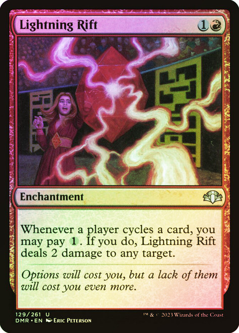 Lightning Rift\nDominaria Remastered\nSingle\nMagic The Gathering