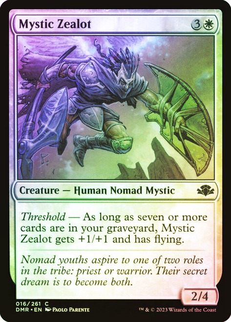 Mystic Zealot\nDominaria Remastered\nSingle\nMagic The Gathering
