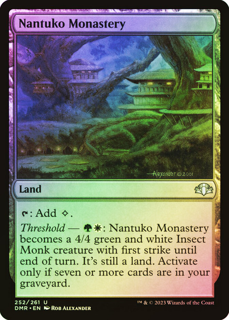 Nantuko Monastery\nDominaria Remastered\nSingle\nMagic The Gathering