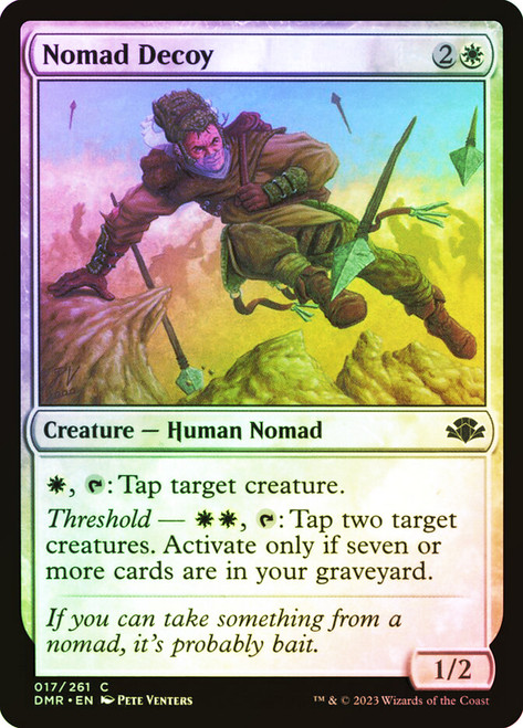 Nomad Decoy\nDominaria Remastered\nSingle\nMagic The Gathering