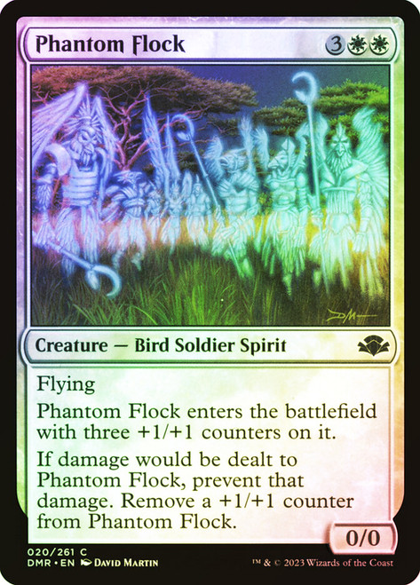 Phantom Flock\nDominaria Remastered\nSingle\nMagic The Gathering
