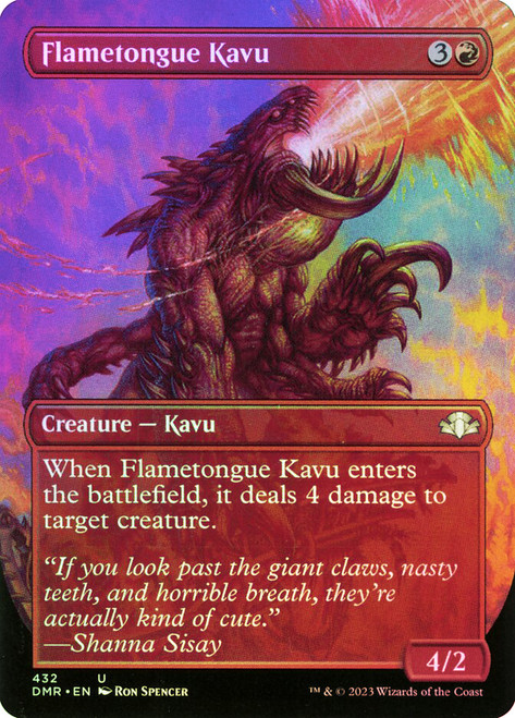 Flametongue Kavu | Dominaria Remastered | Star City Games