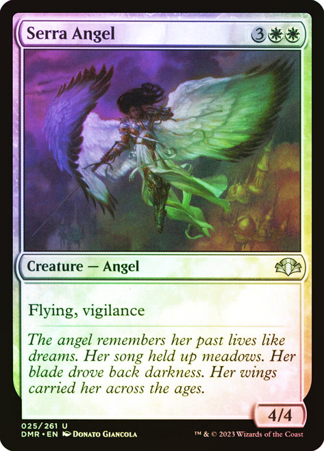 Serra Angel\nDominaria Remastered\nSingle\nMagic The Gathering