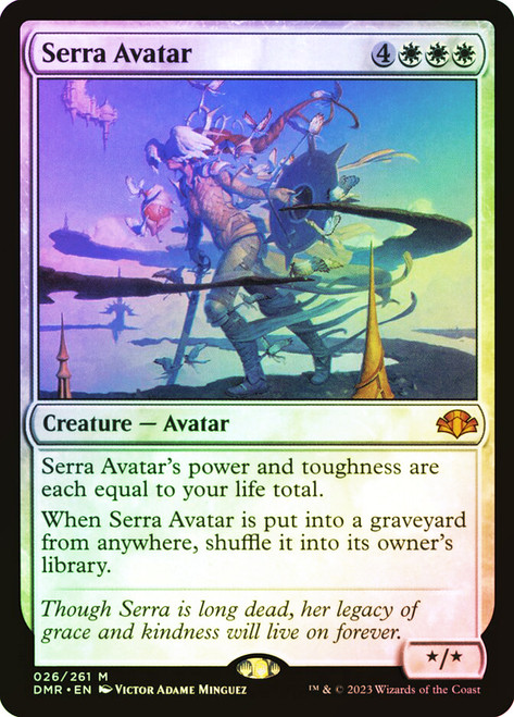 Serra Avatar\nDominaria Remastered\nSingle\nMagic The Gathering