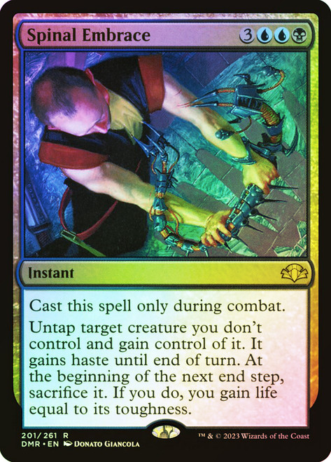 Spinal Embrace\nDominaria Remastered\nSingle\nMagic The Gathering