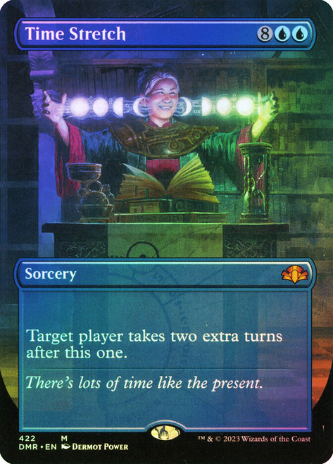 Time Stretch (Borderless)\nDominaria Remastered - Borderless\nSingle\nMagic The Gathering