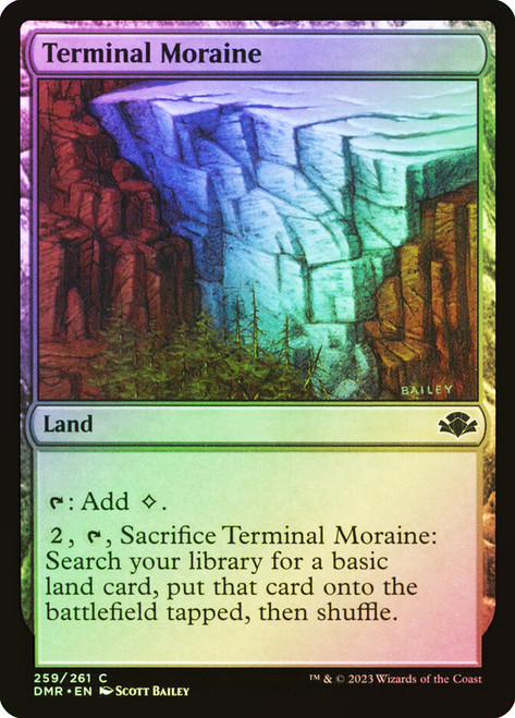 Terminal Moraine\nDominaria Remastered\nSingle\nMagic The Gathering