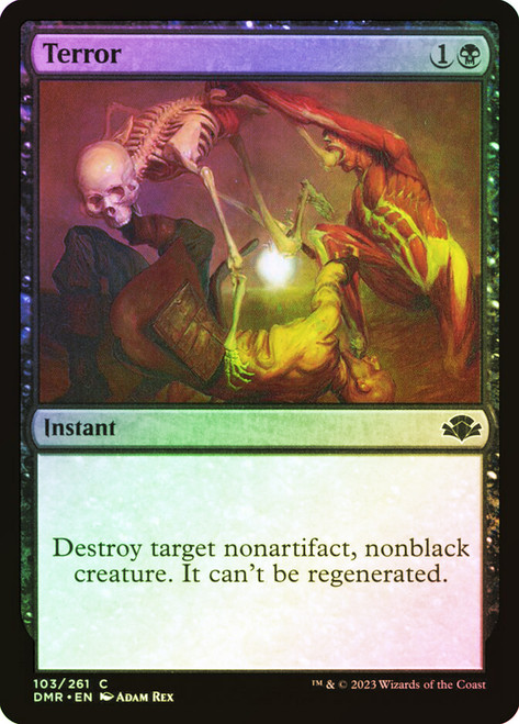 Terror\nDominaria Remastered\nSingle\nMagic The Gathering