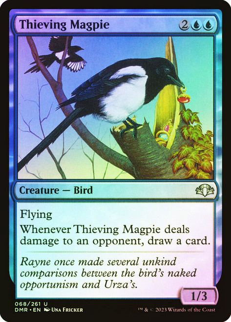 Thieving Magpie\nDominaria Remastered\nSingle\nMagic The Gathering