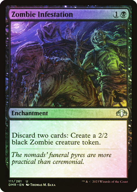 Zombie Infestation\nDominaria Remastered\nSingle\nMagic The Gathering